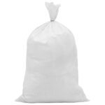 vidaXL Tkaninové vrecia 50 pcs Biela 65 x 105 cm PP – Obrázok 6