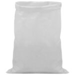 vidaXL Tkaninové vrecia 100 pcs Biela 50 x 80 cm PP – Obrázok 2