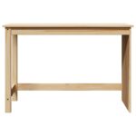 vidaXL Stôl Hnedá 112 x 50 x 75 cm Masívne borovicové drevo – Obrázok 4