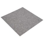 vidaXL Kobercová dlaždica Hnedá 50 x 50 cm 4 pcs PP a Bitúmen – Obrázok 2