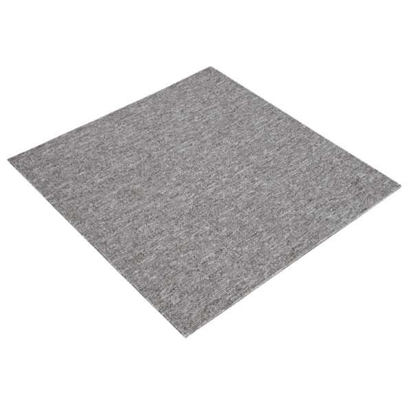 vidaXL Kobercová dlaždica Hnedá 50 x 50 cm 4 pcs PP a Bitúmen – Obrázok 2
