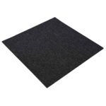 vidaXL Kobercová dlaždica Tmavosivá 50 x 50 cm 4 pcs PP a Bitúmen – Obrázok 2