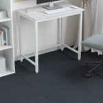 vidaXL Kobercová dlaždica Modrá Sivá 50 x 50 cm 20 pcs PP a Bitúmen – Obrázok 4