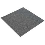 vidaXL Kobercová dlaždica Stredná šedá 50 x 50 cm 36 pcs PP a Bitúmen – Obrázok 2