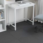 vidaXL Kobercová dlaždica Stredná šedá 50 x 50 cm 36 pcs PP a Bitúmen – Obrázok 4