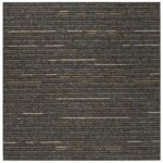 vidaXL Kobercová dlaždica Pruhovaná Svetlo Hnedá 50 x 50 cm 36 pcs – Obrázok 5