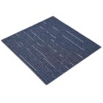 vidaXL Kobercová dlaždica Pruhovaná modrá 50 x 50 cm 36 pcs – Obrázok 2