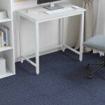 vidaXL Kobercová dlaždica Pruhovaná modrá 50 x 50 cm 36 pcs – Obrázok 4