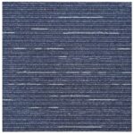 vidaXL Kobercová dlaždica Pruhovaná modrá 50 x 50 cm 36 pcs – Obrázok 5