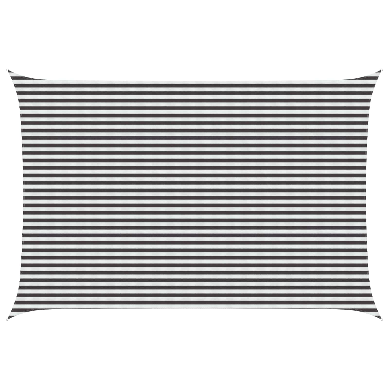 42032776_1.jpg vidaXL Plachta na tienenie Antracitová a biela 4 x 5 m HDPE – Obrázok 1