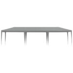 vidaXL Párty stan Svetlosivá 900 x 300 x 255 cm PE a oceľ – Obrázok 2
