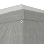 vidaXL Párty stan 900 x 300 x 255 cm Svetlosivá PE a oceľ – Obrázok 4