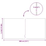 vidaXL Umelá tráva Zelená 1 x 8 m / 50 mm PP & PE – Obrázok 10