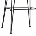 vidaXL Jedálenská stolička 2 pcs Prírodná 41 x 55 x 85 cm Ratan a oceľ – Obrázok 9