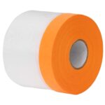vidaXL Prachový list s lepiacou páskou 6 pcs Priehľadná 30 x 3300 cm – Obrázok 3