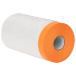 vidaXL Prachový list s lepiacou páskou 6 pcs Priehľadná 110 x 3300 cm – Obrázok 3