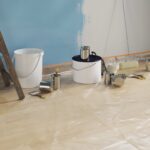 vidaXL Prachový list s lepiacou páskou 12 pcs Priehľadná 240 x 2000 cm