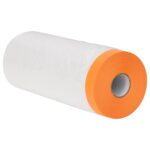 vidaXL Prachový list s lepiacou páskou 12 pcs Priehľadná 240 x 2000 cm – Obrázok 3