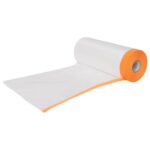 vidaXL Prachový list s lepiacou páskou 12 pcs Priehľadná 240 x 2000 cm – Obrázok 4