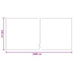 vidaXL Prachový list s lepiacou páskou 12 pcs Priehľadná 240 x 2000 cm – Obrázok 7