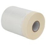 vidaXL Prachový obal s lepiacou páskou 12 pcs Priehľadná 55 x 3300 cm – Obrázok 3