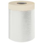 vidaXL Prachový obal s lepiacou páskou 12 pcs Priehľadná 55 x 3300 cm – Obrázok 5