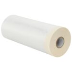 vidaXL Prachový obal s lepiacou páskou 12 pcs Priehľadná 140 x 3300 cm – Obrázok 3