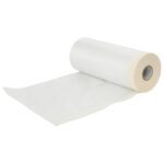 vidaXL Prachový obal s lepiacou páskou 12 pcs Priehľadná 140 x 3300 cm – Obrázok 4