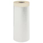 vidaXL Prachový obal s lepiacou páskou 12 pcs Priehľadná 140 x 3300 cm – Obrázok 5