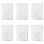vidaXL Prachová fólia 6 pcs Priehľadná 400 x 500 cm HDPE – Obrázok 2