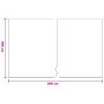 vidaXL Prachová fólia 6 pcs Priehľadná 400 x 500 cm HDPE – Obrázok 7