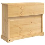 VidaXL Úložisko v kuchyni so zásuvkou Medový vosk 112 x 70 x 91,5 cm – Obrázok 6