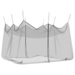 vidaXL Záhradná moskytiéra 156 sieť Čierna 4 x 4 x 2,5 m Polyester – Obrázok 2