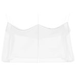 vidaXL Záhradná moskytiéra 156 sieť Biela 3 x 4,5 x 2,5 m Polyester – Obrázok 4