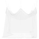 vidaXL Záhradná moskytiéra 156 sieť Biela 3 x 4,5 x 2,5 m Polyester – Obrázok 5