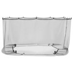 vidaXL Moskytiéra na altánok 220 mesh Čierna 3,6 x 3,6 x 2 m Polyester – Obrázok 5