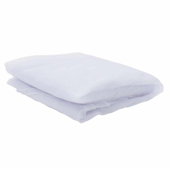 vidaXL Moskytiéra na altánok 220 mesh Biela 3,6 x 3,6 x 2 cm Polyester – Obrázok 3