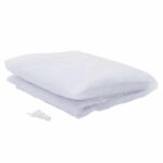 vidaXL Sieť proti komárom na posteľ 3 pcs 156 mesh Biela ⌀56 x 220 cm – Obrázok 5