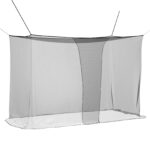 vidaXL Sieť proti komárom na posteľ 156 sieť Čierna 220 x 100 x 150 cm – Obrázok 2