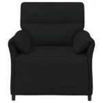 vidaXL Pohovka 100% polyester, kovový rám, MDF, Preglejka – Obrázok 3