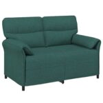 vidaXL Pohovka 100% polyester, kovový rám, MDF, Preglejka – Obrázok 2