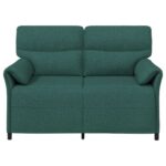 vidaXL Pohovka 100% polyester, kovový rám, MDF, Preglejka – Obrázok 3