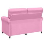 vidaXL Pohovka 100% polyester, kovový rám, MDF, Preglejka – Obrázok 5