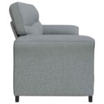 vidaXL Pohovka 100% polyester, kovový rám, MDF, Preglejka – Obrázok 4