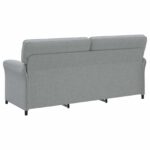vidaXL Pohovka 100% polyester, kovový rám, MDF, Preglejka – Obrázok 5