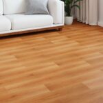vidaXL Laminátová podlaha 5 pcs Béžová 101 x 20 x 0,8 cm