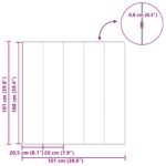 vidaXL Laminátová podlaha 5 pcs Prírodný bambus 101 x 20 x 0,8 cm – Obrázok 6