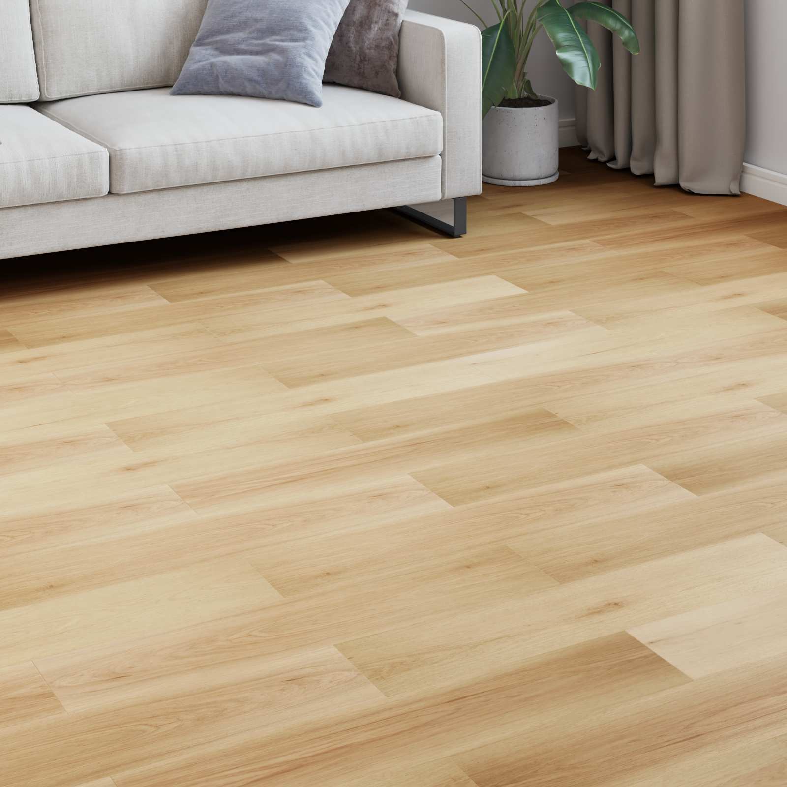 42034090_1.jpg vidaXL Laminátová podlaha 5 pcs Svetlý javor 101 x 20 x 0,8 cm – Obrázok 1