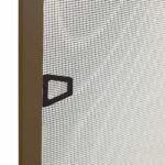 vidaXL Hmyzová sieť na okná Hnedá 120 x 140 cm Hliník a sklolaminát – Obrázok 5