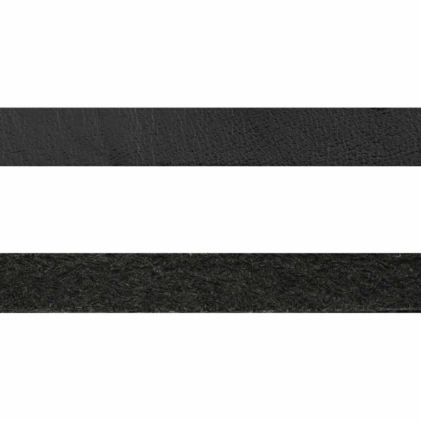 vidaXL Kožený remienok Čierna 1000 x 0,6 cm Koža – Obrázok 7